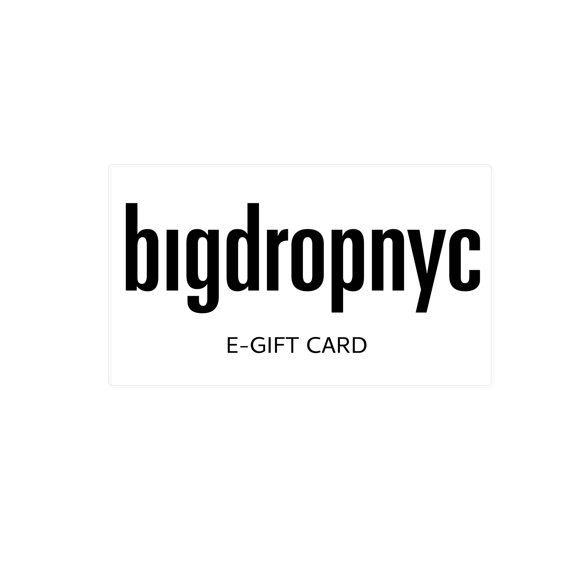 E-GIFT CARD