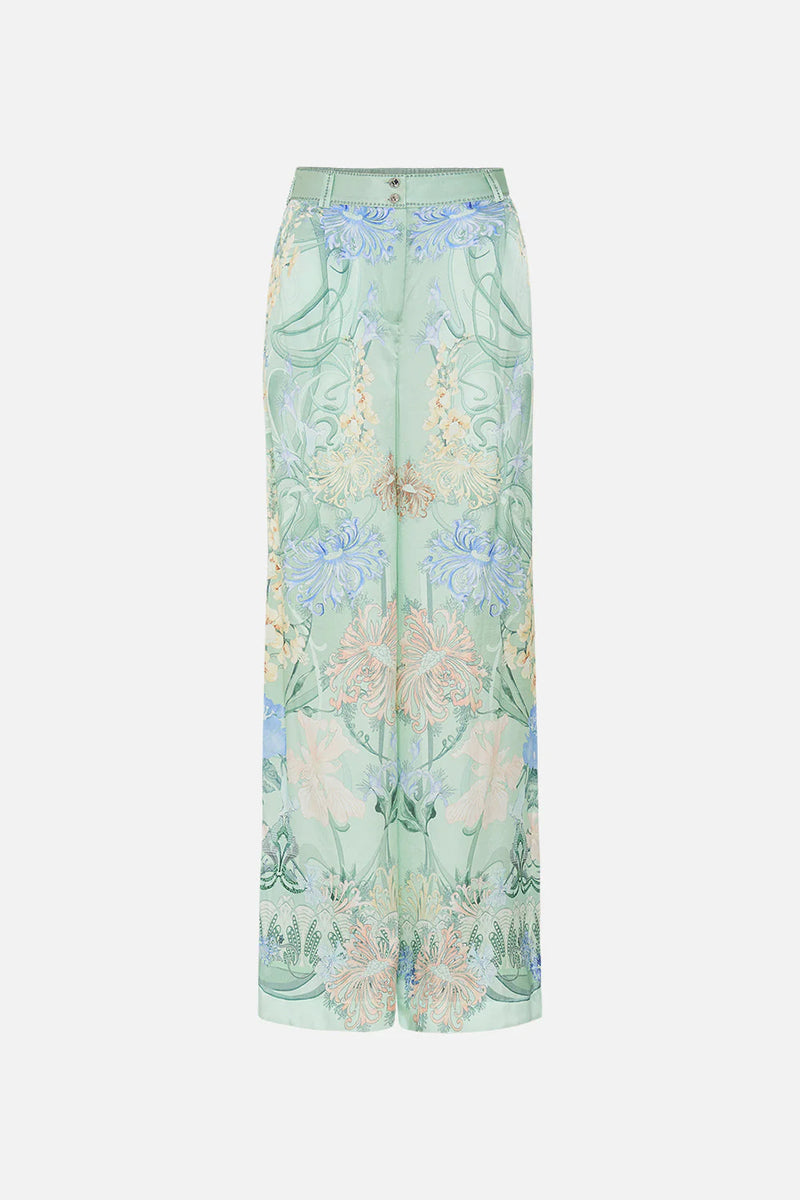 CAMILLA WIDE LEG WAISTED PANT IN DREAMING IN DUTCH