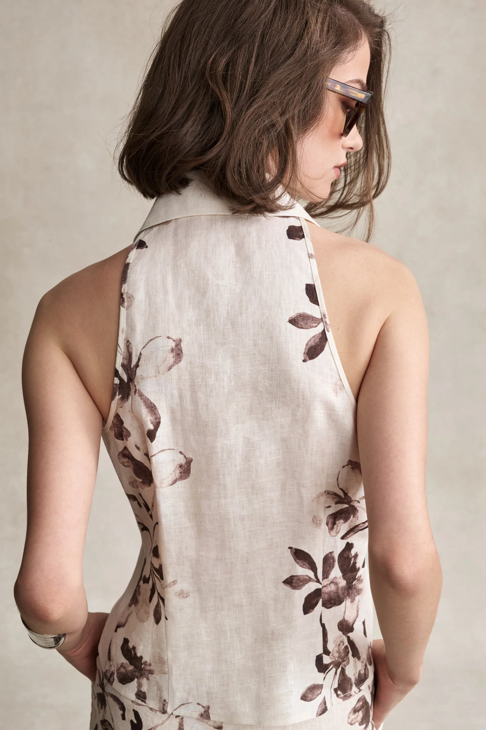 SLOAN LINEN VEST
