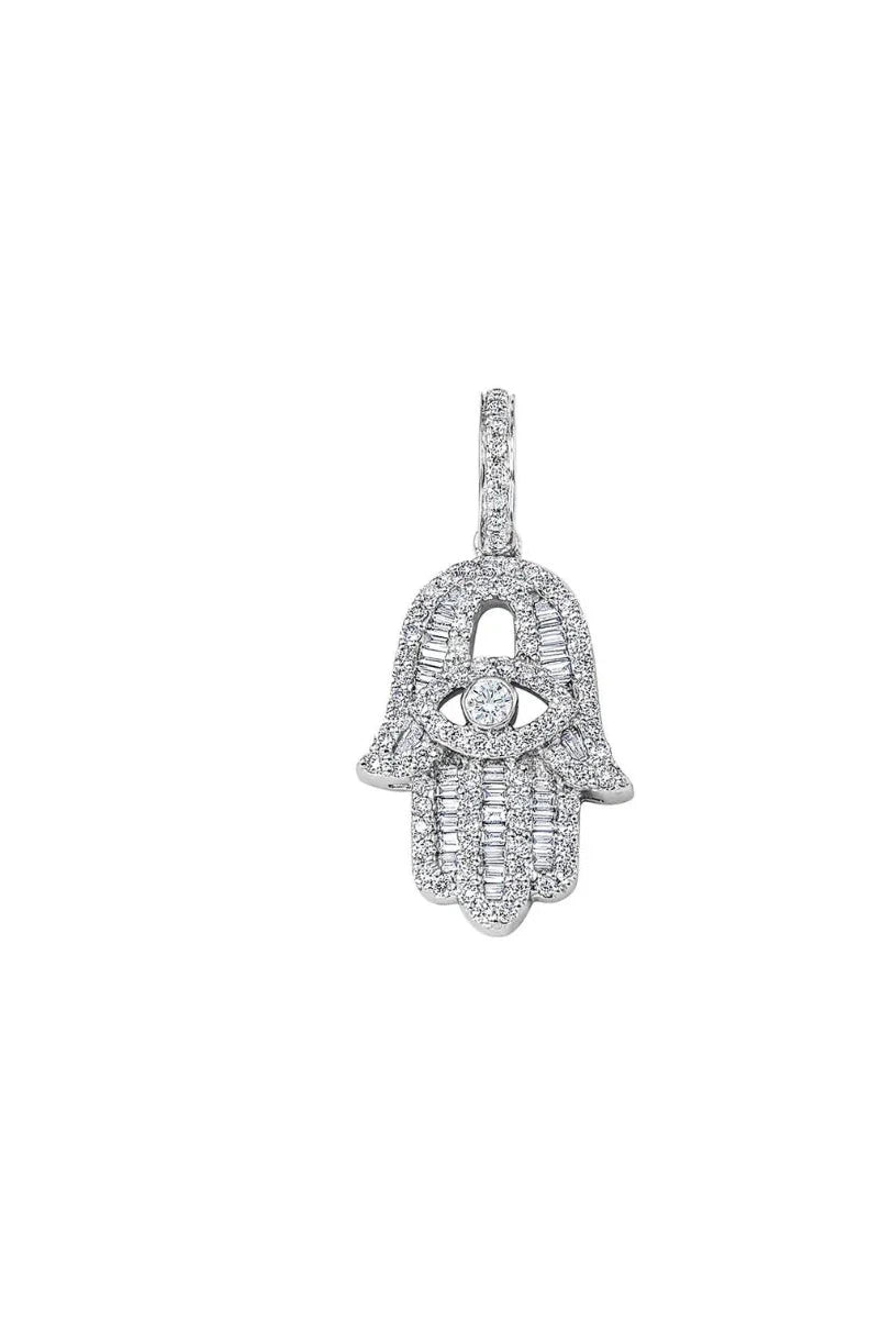 18K SMALL BAGUETTE HAMSA