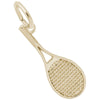 MONISHA MELWANI GOLD TENNIS RACQUET CHARM