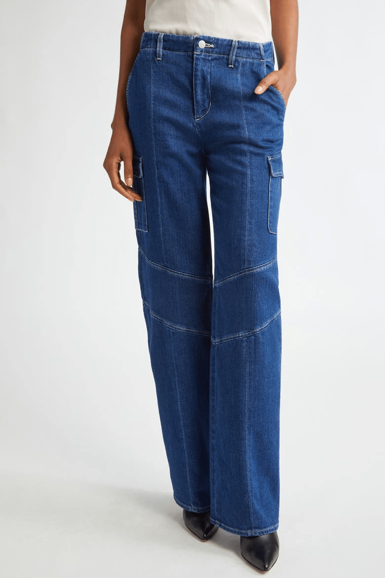 L'AGENCE BROOKLYN HIGH RISE UTILITY WIDE LEG IN BARCA