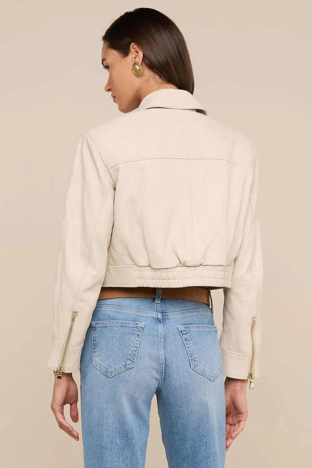 MICAH OVERSIZED LEATHER JACKET