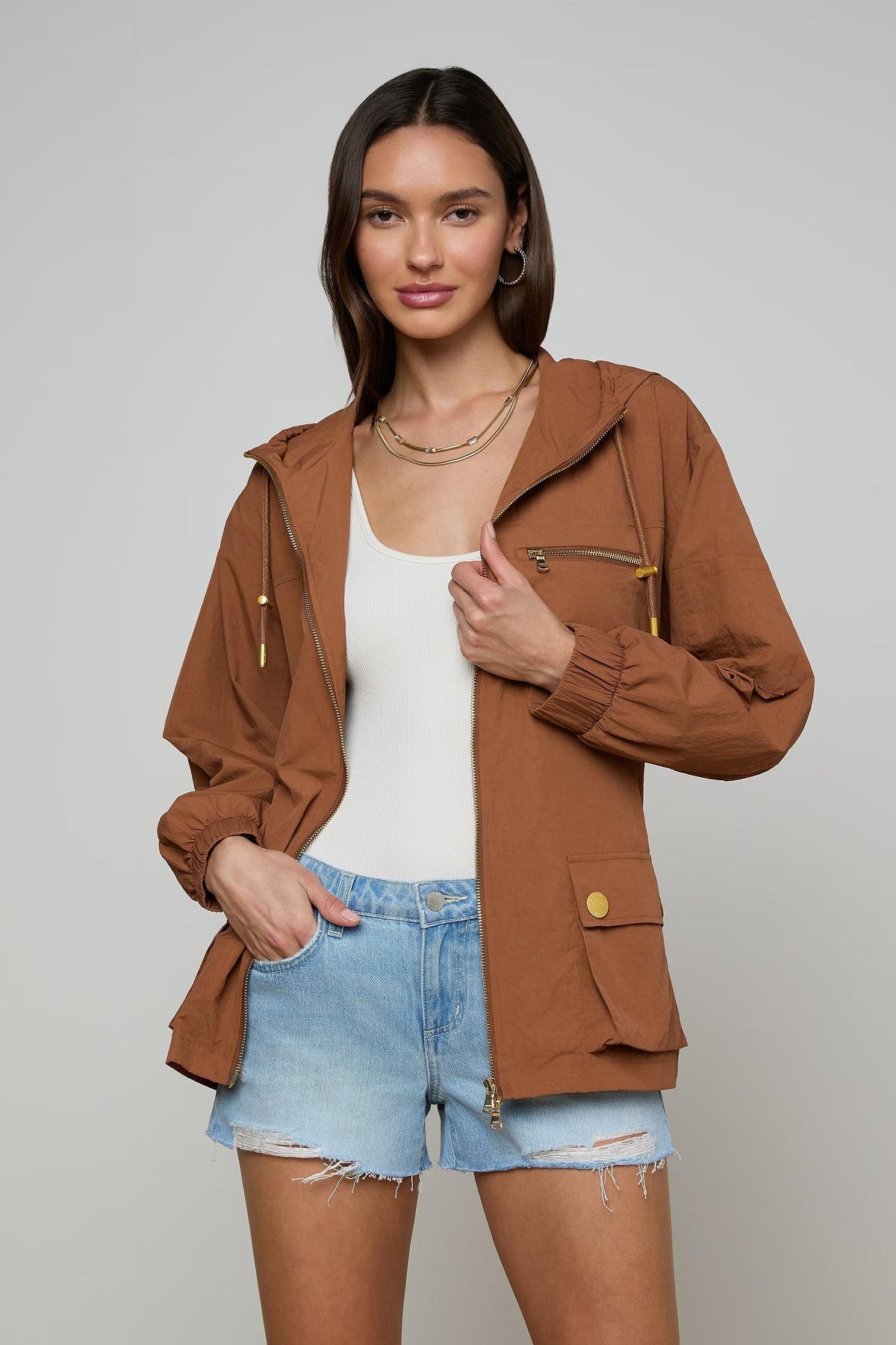CALINA WINDBREAKER FAWN