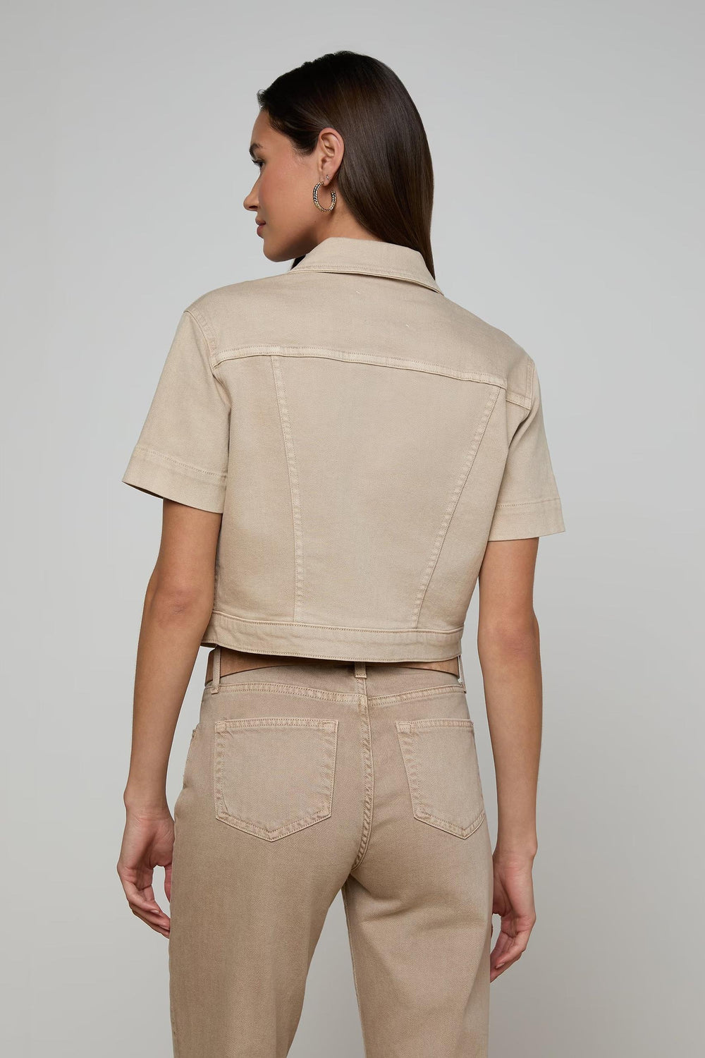 KIRSTIE S/S CROP JACKET