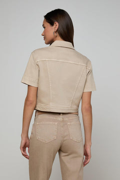 KIRSTIE S/S CROP JACKET