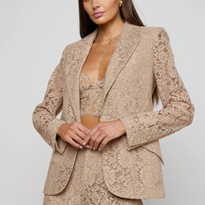 CHAMBERLAIN LACE BLAZER