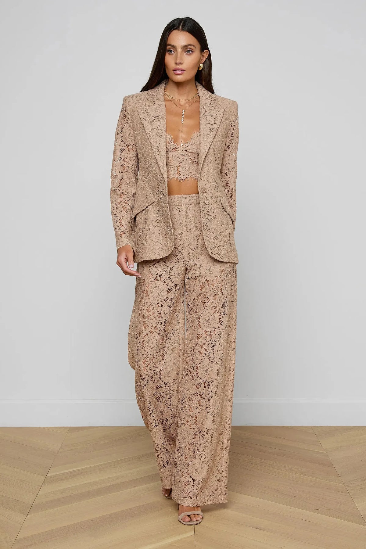 CHAMBERLAIN LACE BLAZER