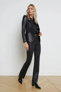 L'AGENCE CHAMBERLAIN BLAZER IN BLACK