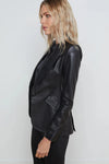 L'AGENCE CHAMBERLAIN BLAZER IN BLACK