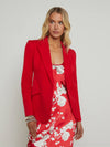 L'AGENCE CHAMBERLAIN BLAZER IN SCARLET RED