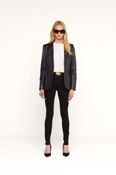 CHAMBERLAIN LEATHER BLAZER