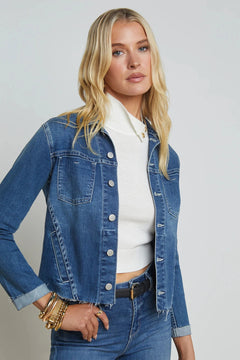 JANELLE SLIM RAW JACKET