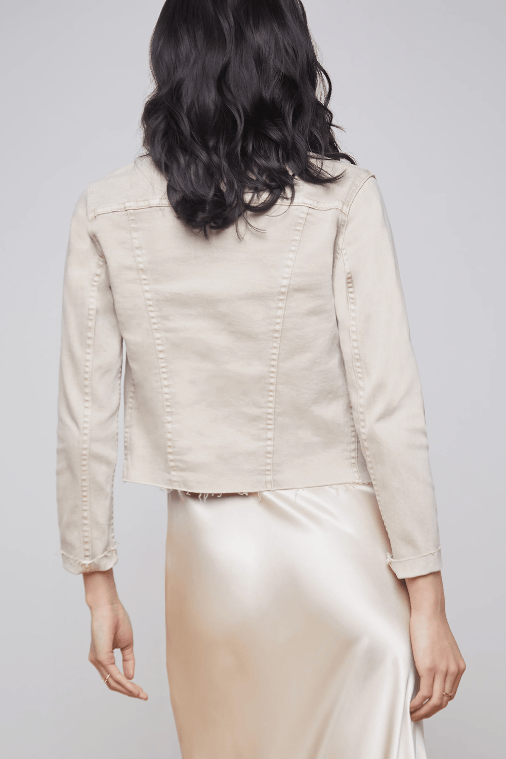 JANELLE SLIM RAW JACKET