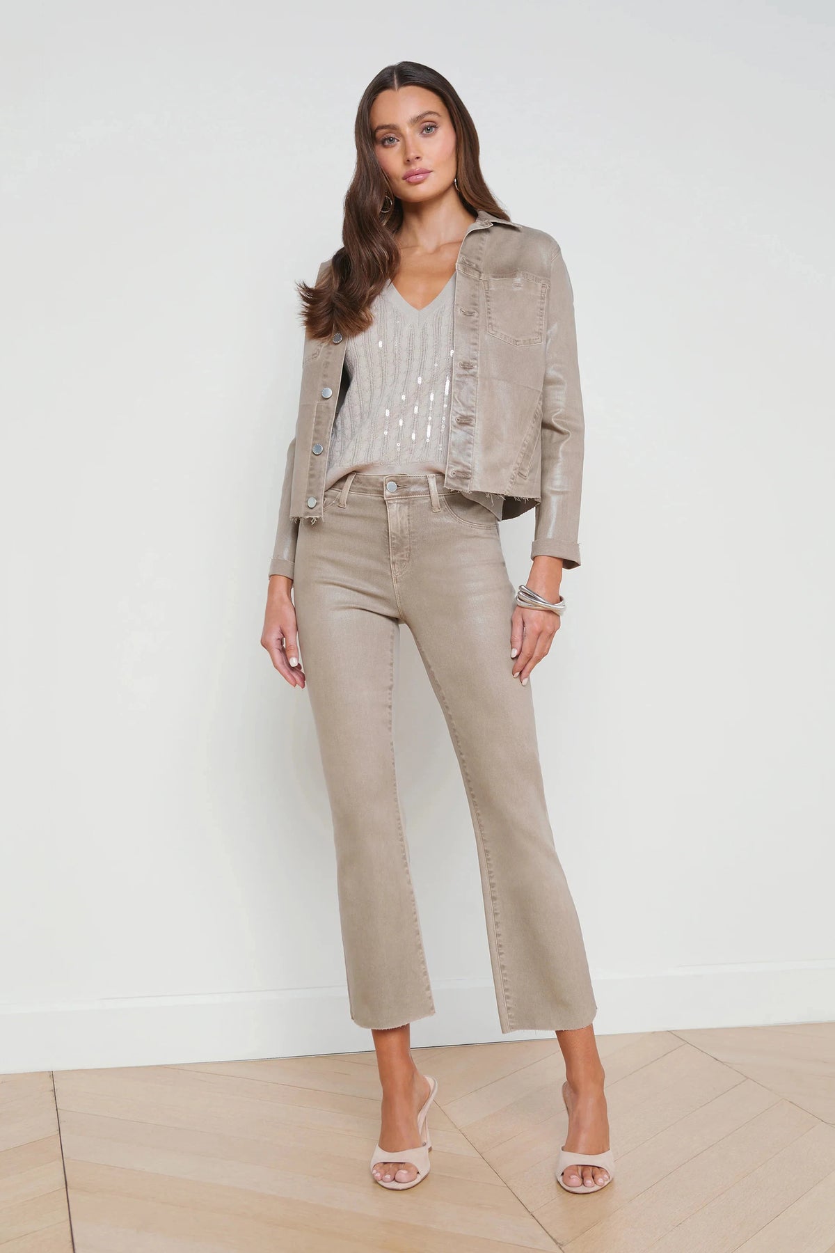 JANELLE SLIM RAW JACKET