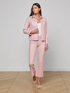 JANELLE SLIM RAW JACKET