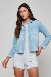 JANELLE SLIM RAW JACKET