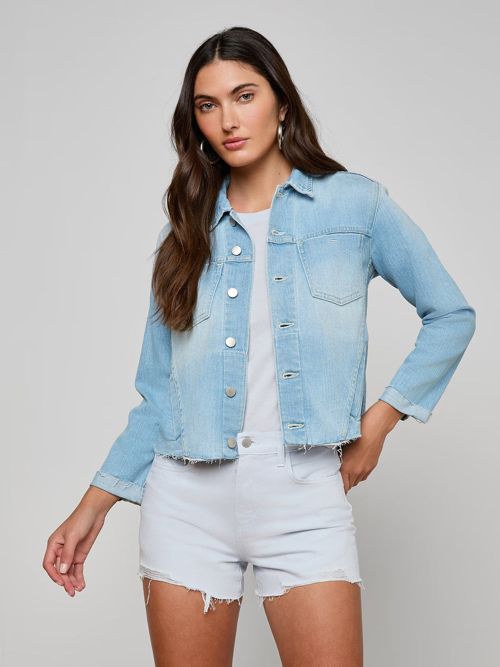 JANELLE SLIM RAW JACKET
