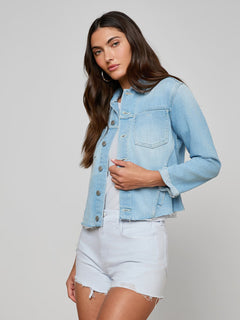 JANELLE SLIM RAW JACKET