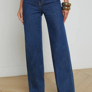 CLAYTON H/R WIDE LEG JEAN