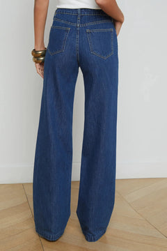 CLAYTON H/R WIDE LEG JEAN