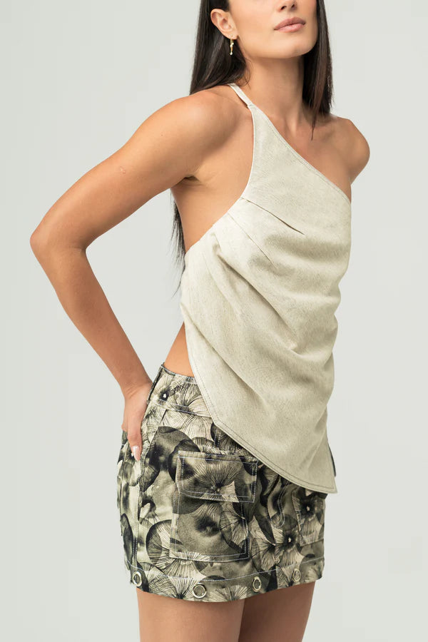 RANGEL LILY TOP IN KHAKI