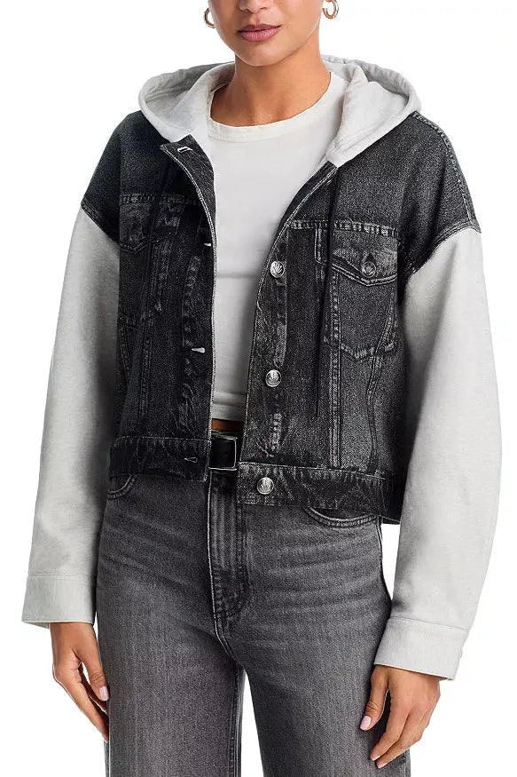 MIRAMAR TERRY COMBO HOODED TRUCKER