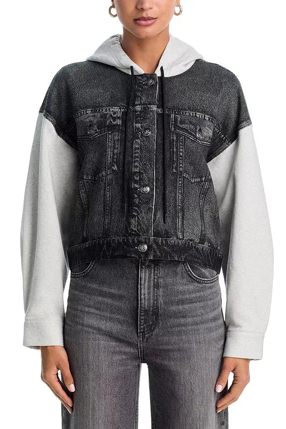 MIRAMAR TERRY COMBO HOODED TRUCKER