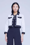 KODA CROPPED COLORBLOCK JACKET