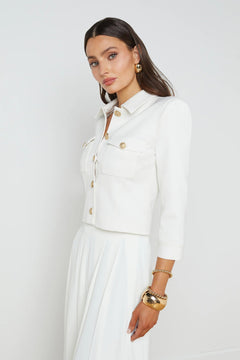 KUMI CROPPED FITTED JACKET