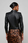 KUMI CROPPED LEATHER JACKET