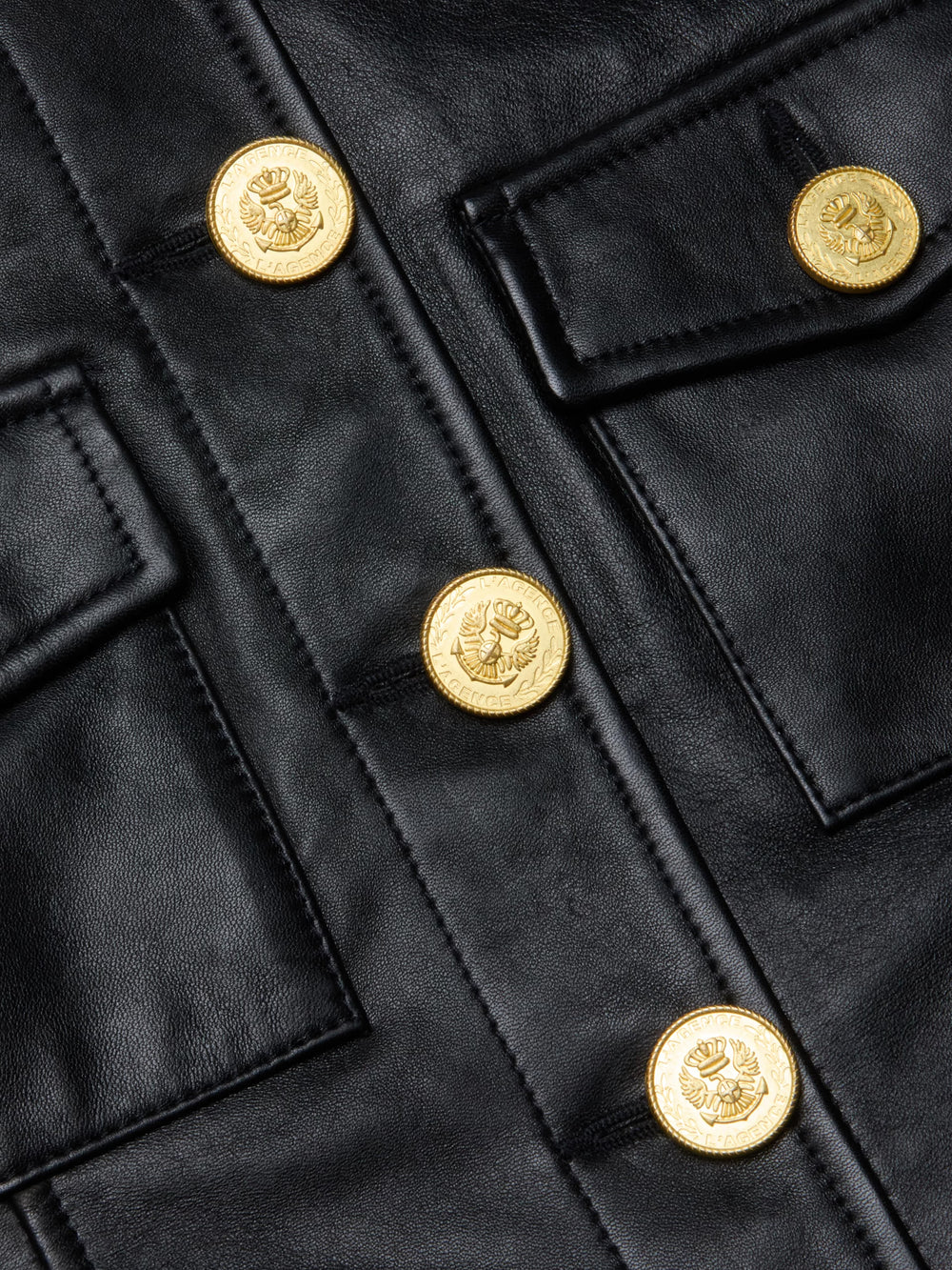 KUMI CROPPED LEATHER JACKET