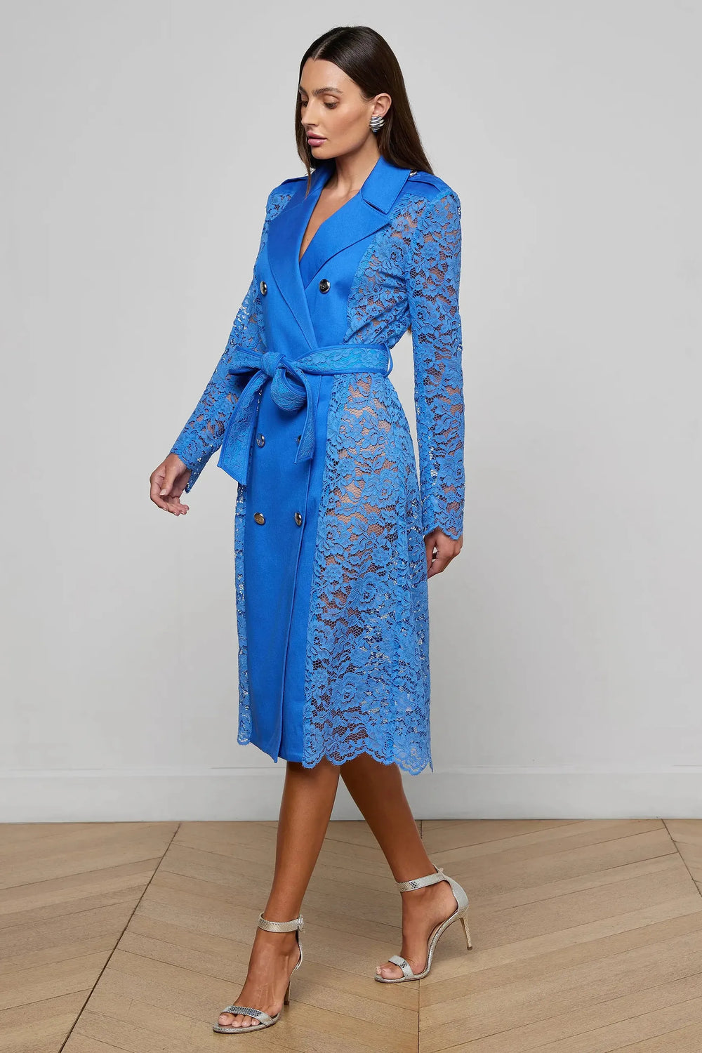 AMATA LACE TRENCH
