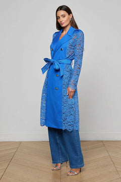 AMATA LACE TRENCH