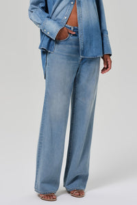 CITIZENS OF HUMANITY PALOMA BAGGY JEANS IN CHALICE