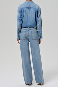 CITIZENS OF HUMANITY PALOMA BAGGY JEANS IN CHALICE