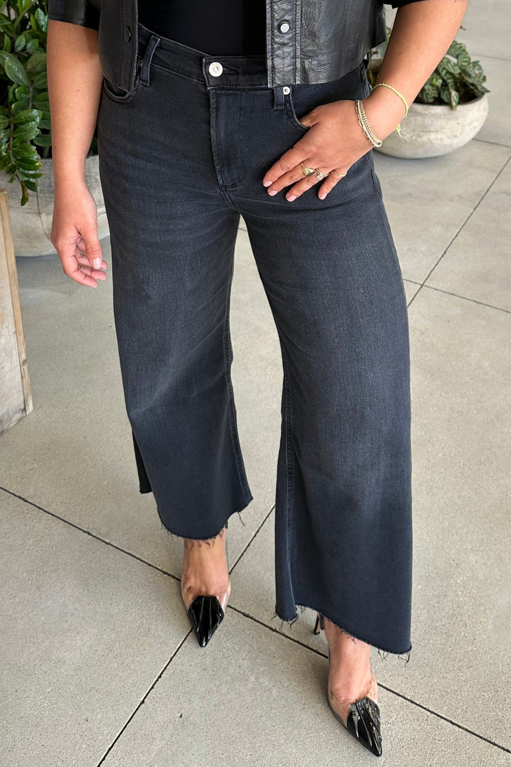 LYRA WIDE LEG CROP – Big Drop NYC