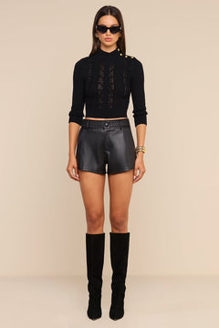 VIRELLE BRAIDED WAISTBAND SHORT
