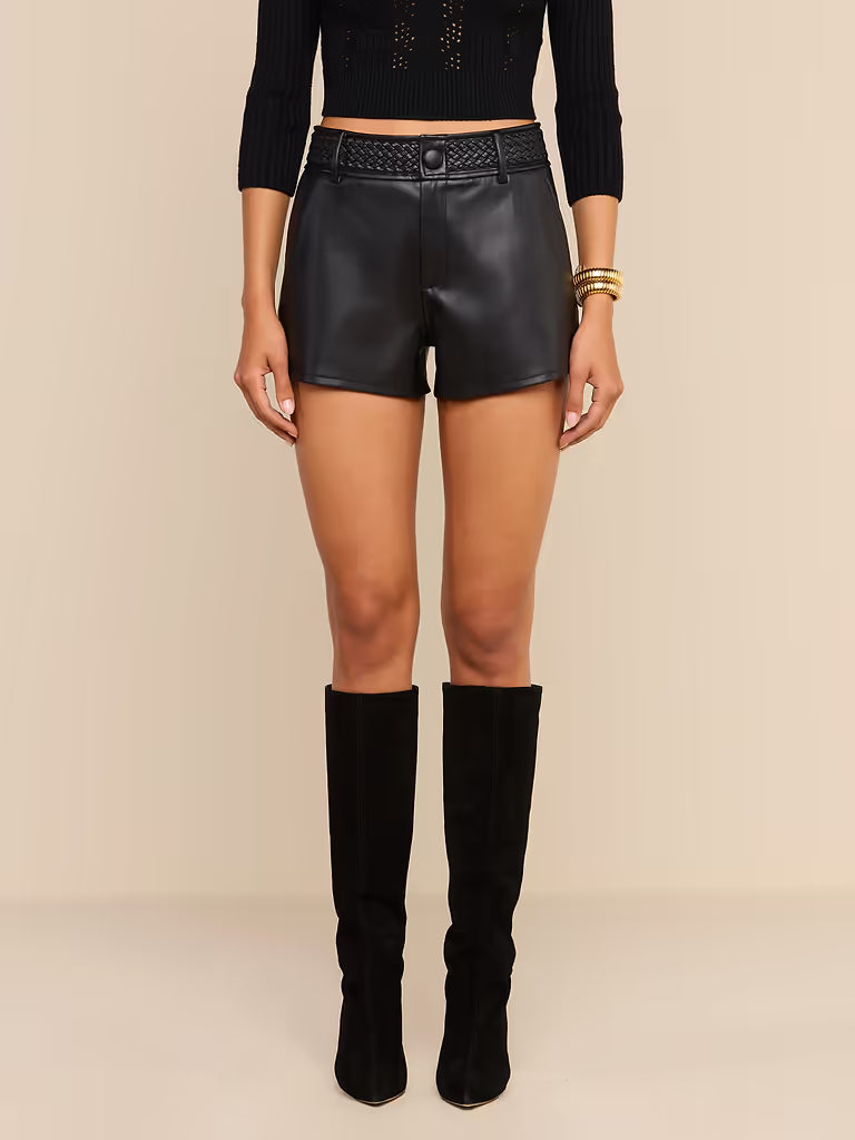 VIRELLE BRAIDED WAISTBAND SHORT