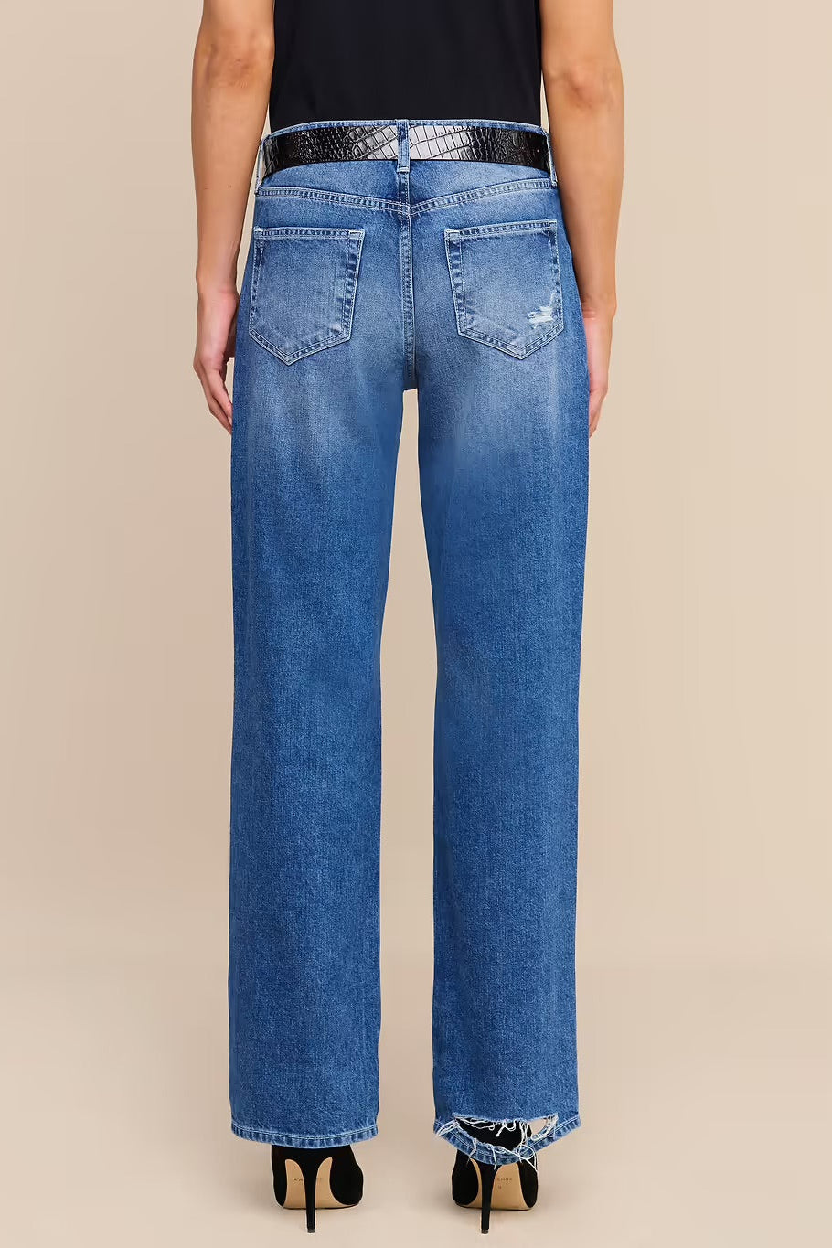 ZELDA SLOUCHY STRAIGHT JEAN