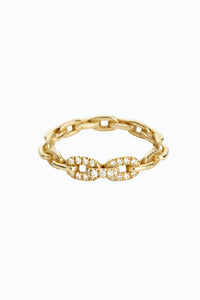 DIAMONDS LINK RING