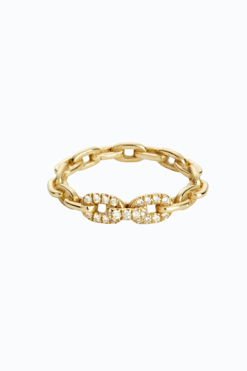 DIAMONDS LINK RING