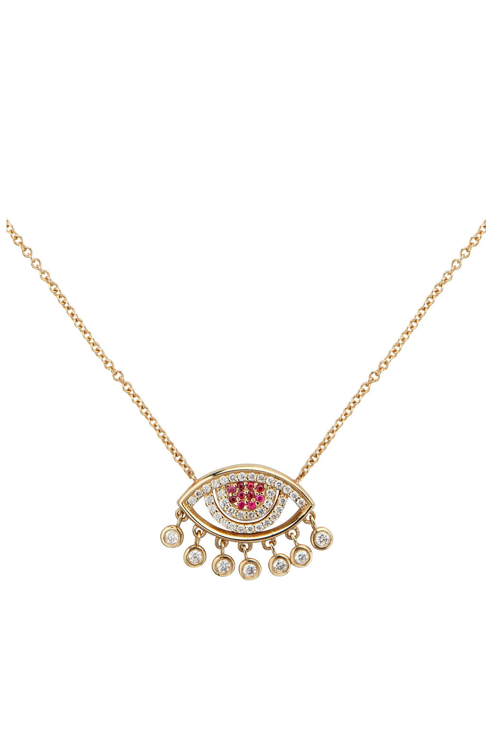 CHANDELIER EYE NECKLACE