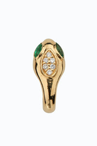 DIAMONDS SNAKE EARRING