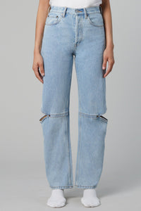 STILL HERE NEW YORK COWGIRL JEANS IN VINTAGE BLUE