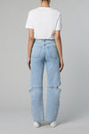 STILL HERE NEW YORK COWGIRL JEANS IN VINTAGE BLUE