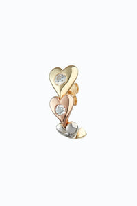 TRINITY HEARTS EARRING