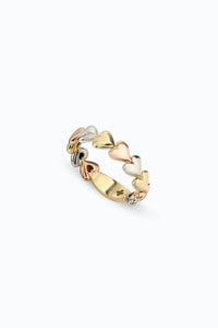 TRINITY HEARTS RING