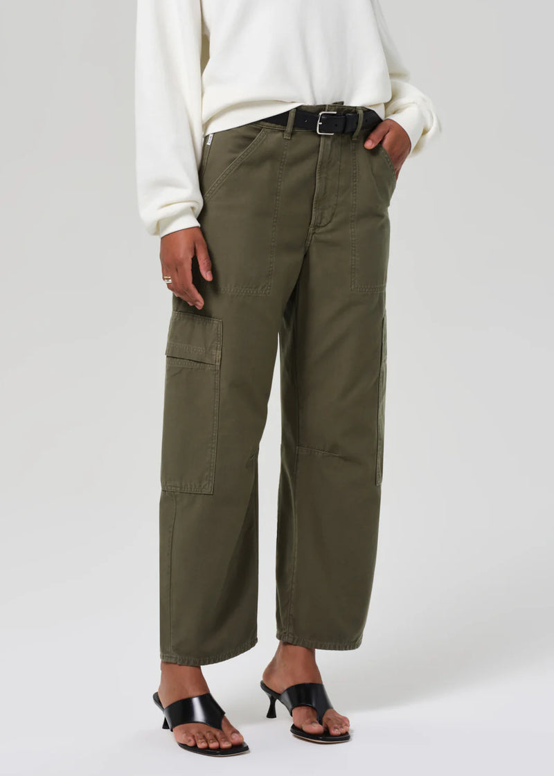 MARCELLE LOW SLUNG CARGO JEANS