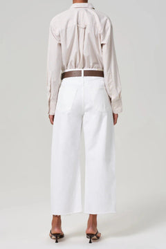 AYLA RAW HEM CROP JEAN